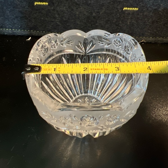 Oneida SOUTHERN‎ GARDEN Crystal Potpourri Bowl Votive Candle Holder-3.75”X3.75” - Picture 6 of 8